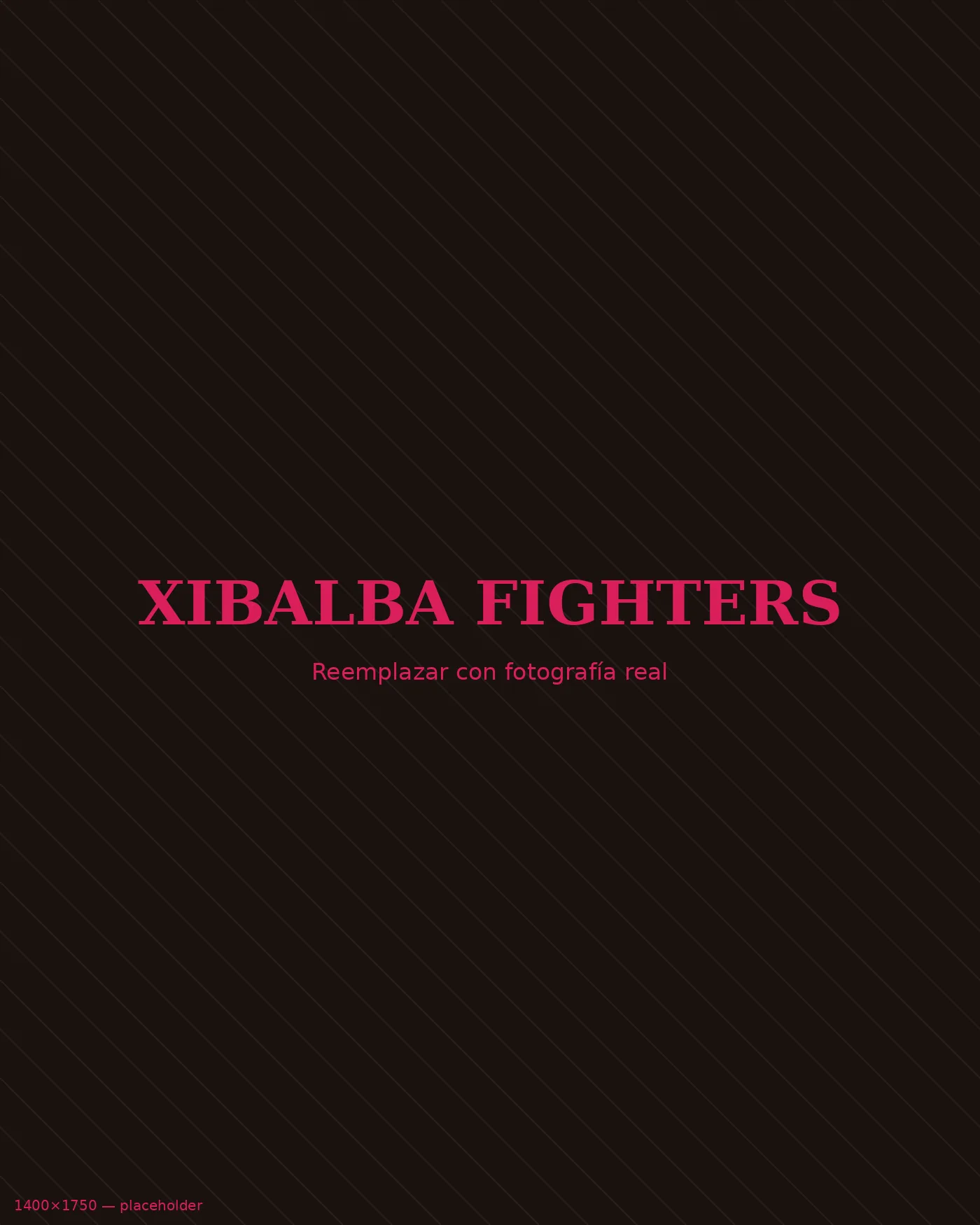 Xibalba Fighters — Entrar al ring también es entrar en una idea.